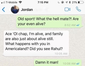 Conversation with Jordan, Abu Dhabi, United Arab Emirates