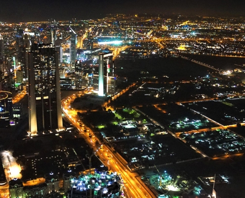 Dubai Skyline, United Arab Emirates