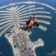 Ace Skydiving Over the Palm Jumeirah, Skydive Dubai, United Arab Emirates (Top View of the Palm Jumeirah)