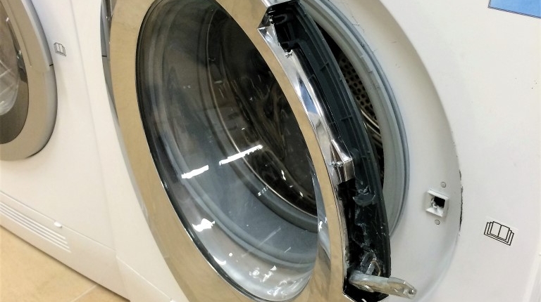 Broken Washing Machine, Schlumberger, Middle East Learning Center, Abu Dhabi, United Arab Emirates