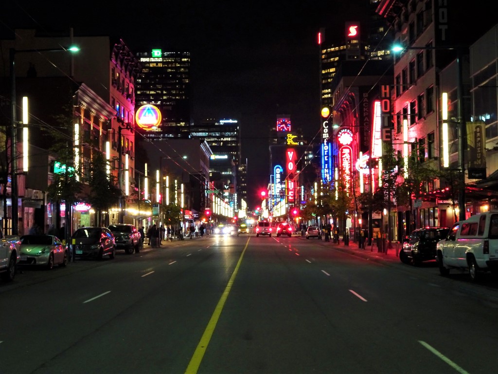 Granville Street, Yaletown, Vancouver, Canada