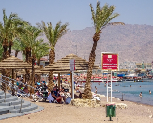 Beach, Eilat, Israel