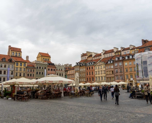 Old Town Market Square, Warsaw, Poland