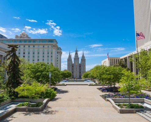 Temple Square, Salt Lake City, Utah, United States