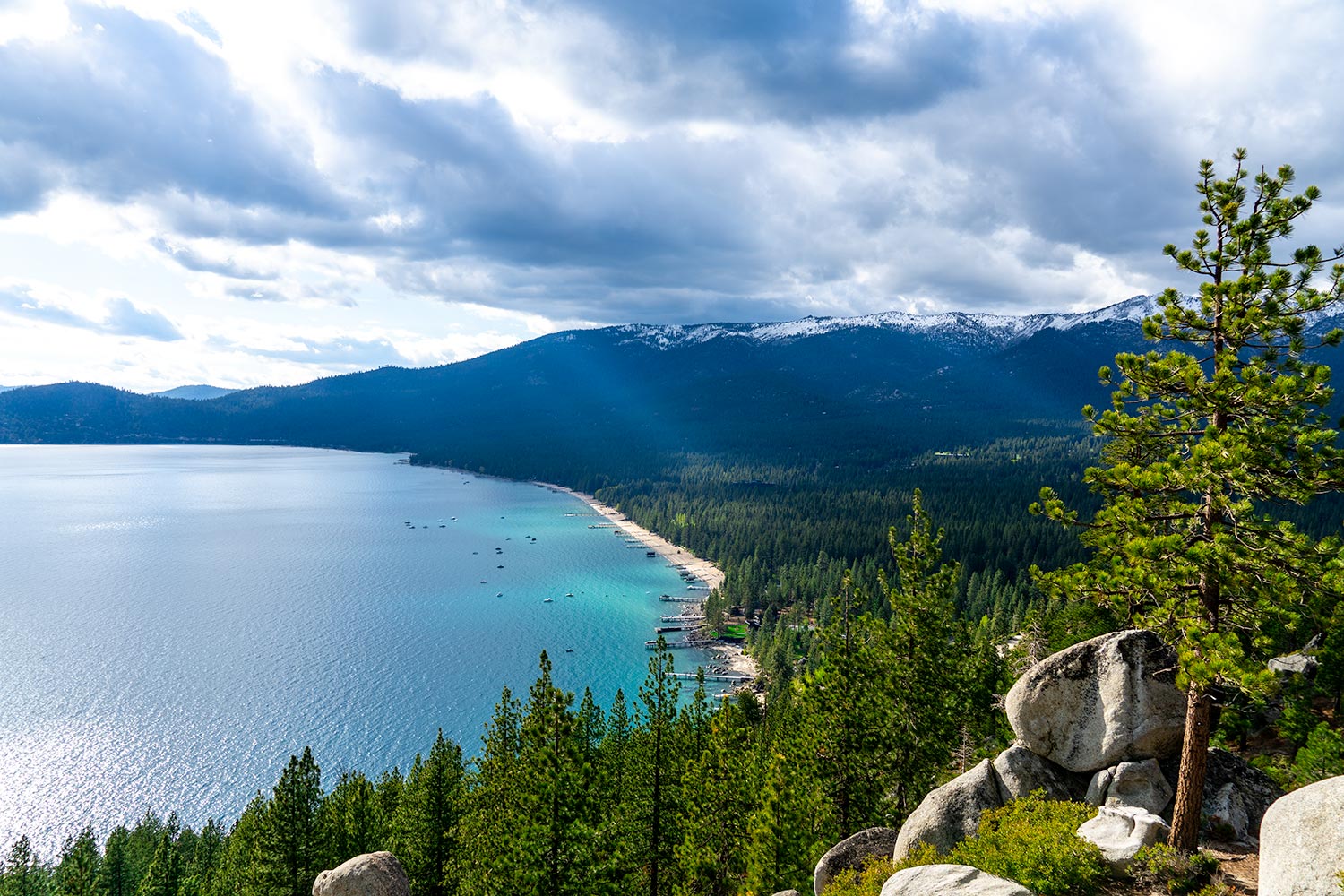 Tahoe Skyline, Lake Tahoe, California, United States